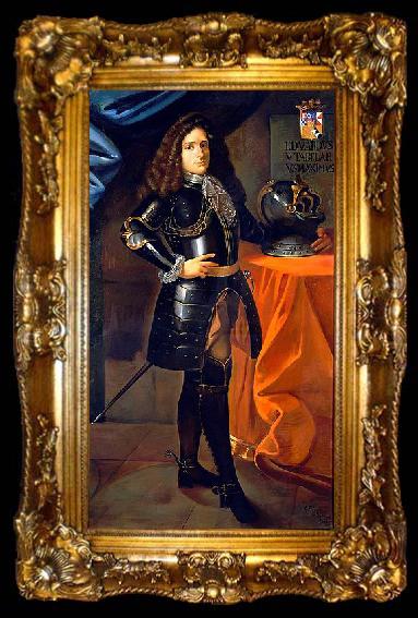 framed  unknow artist Portrait of Duarte de Sousa da Mata Coutinho, ta009-2